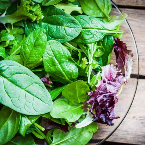 Saciedade com saladas